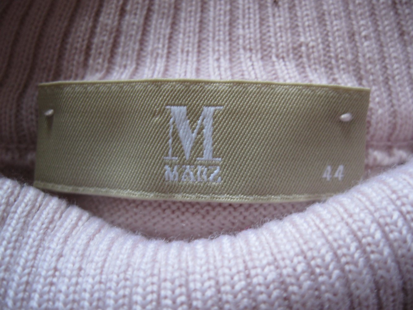 März Feinstrickpulli 100% Schurwolle Rosé 44