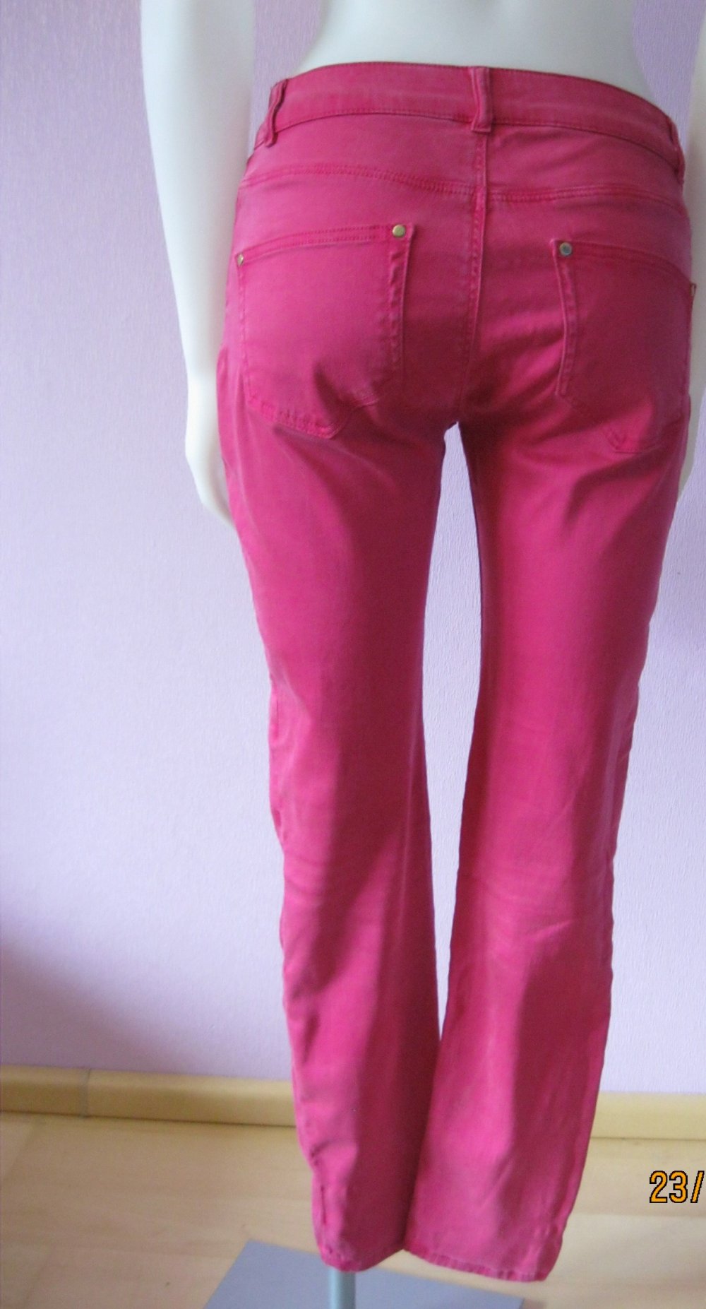 Hallhuber # Röhrenjeans # pink # Gr. 38