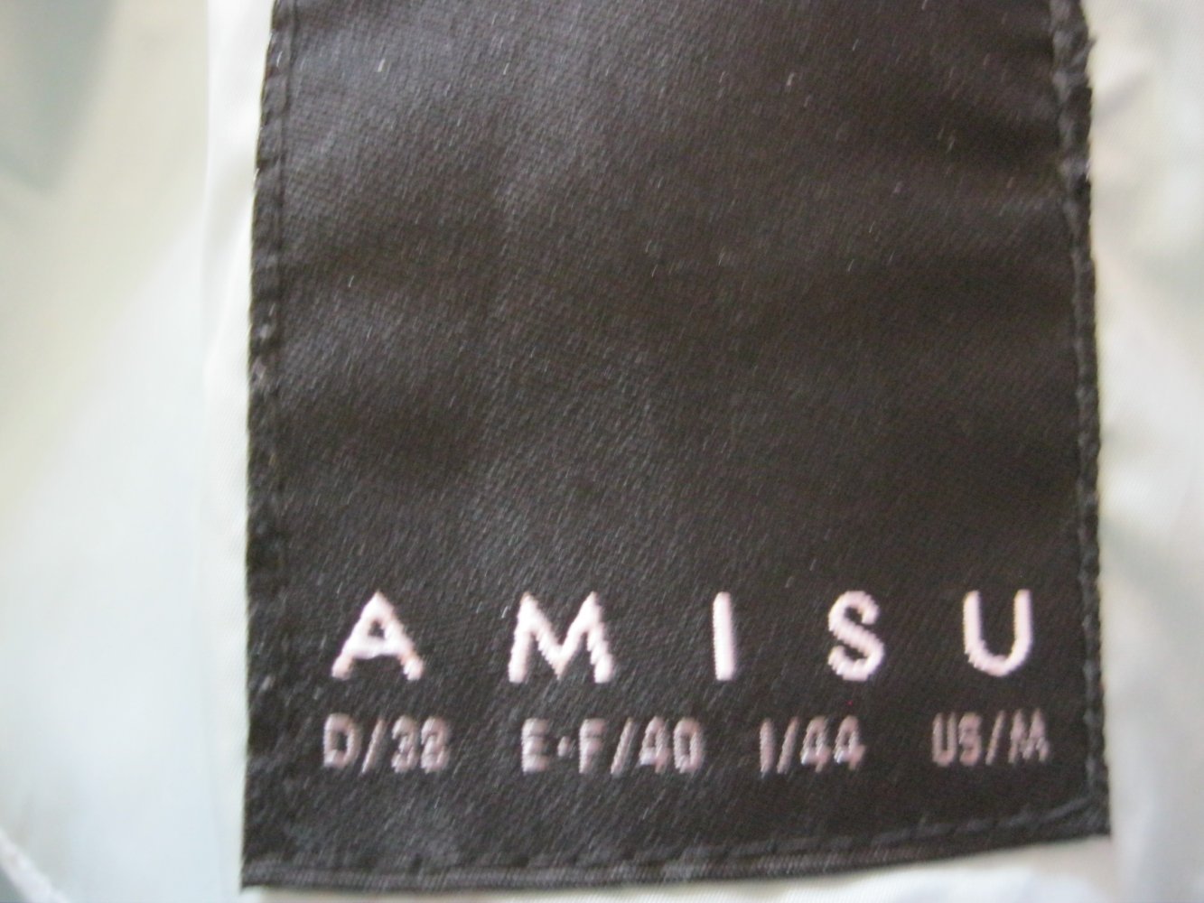 Amisu Steppjacke Winterjacke Hellblau 38