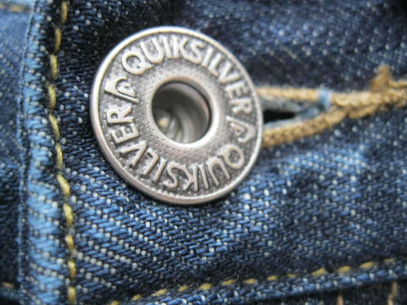 Jeans # Quicksilver # 7/8 # 100% Baumwolle # Blau # 2 (XS/34)