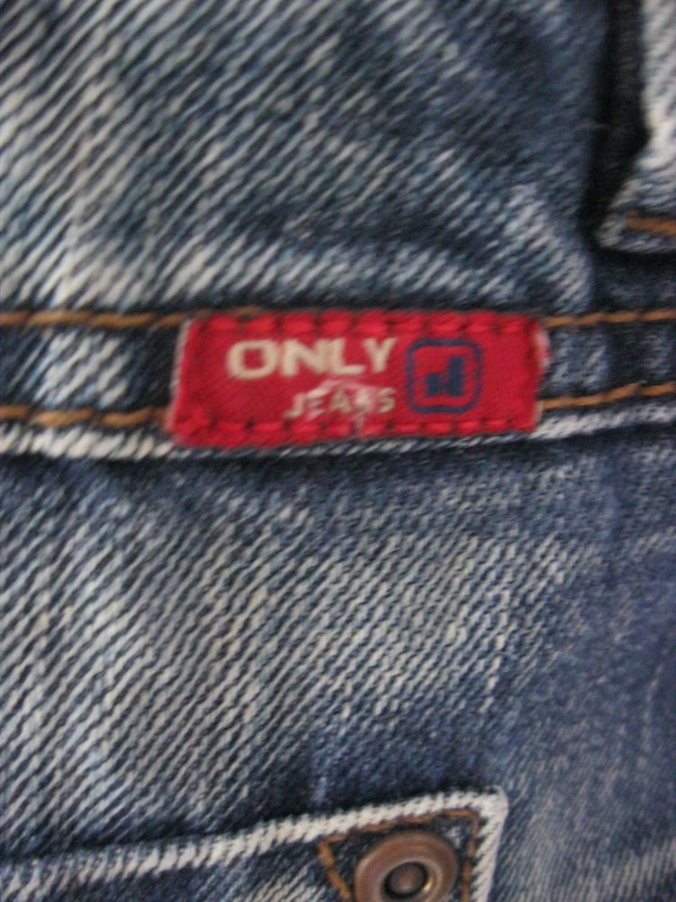 Minirock # Only Jeans # Jeans-Rock # Denim # Blau # 36
