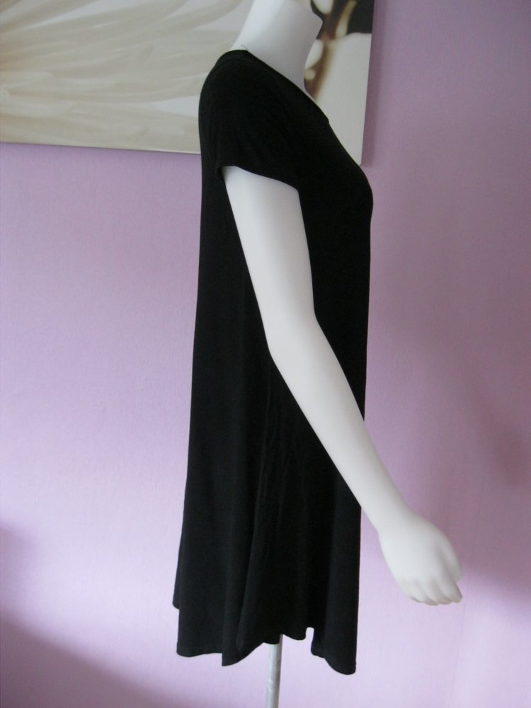Jersey-Kleid # Sunnow # kurzärmlig # Sommerkleid # Schwarz # M