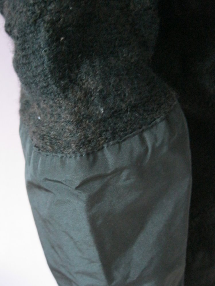 Woll-Jacke # Crea Concept Paris # 100% Schurwolle # Schwarz # 38