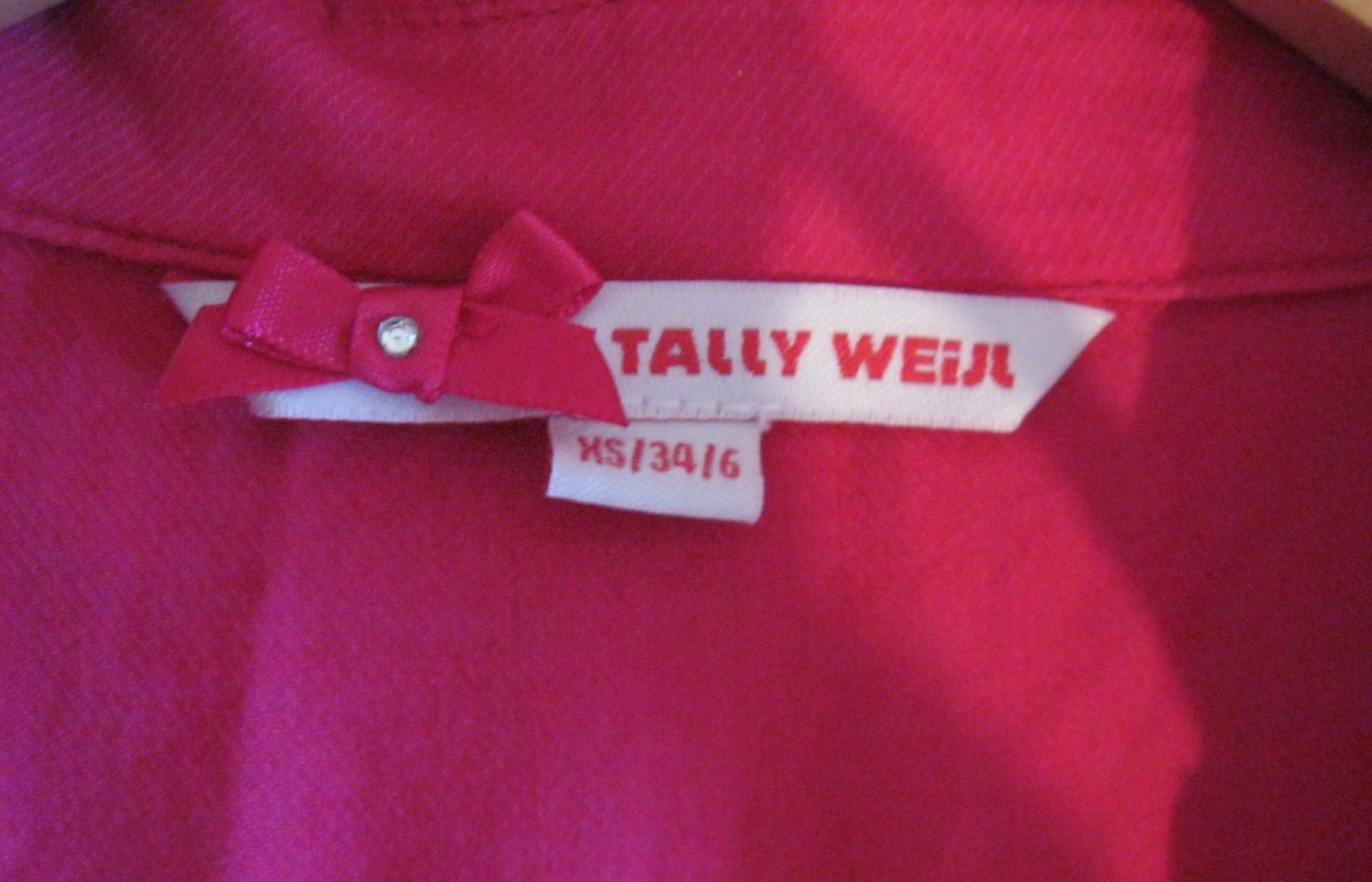 Bluse # Tally Weijl # XS # 34 # pink