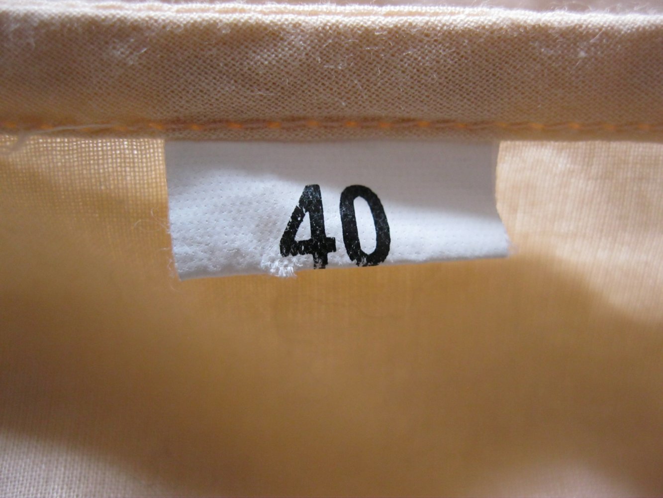 Bluse # Tunika #kurzarm # Aprikose # Volants # 40 