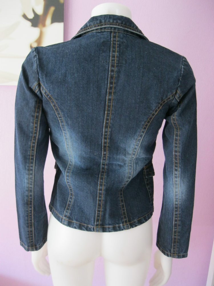 NEU # Jeans Blazer # Six2Nine # Blau # S