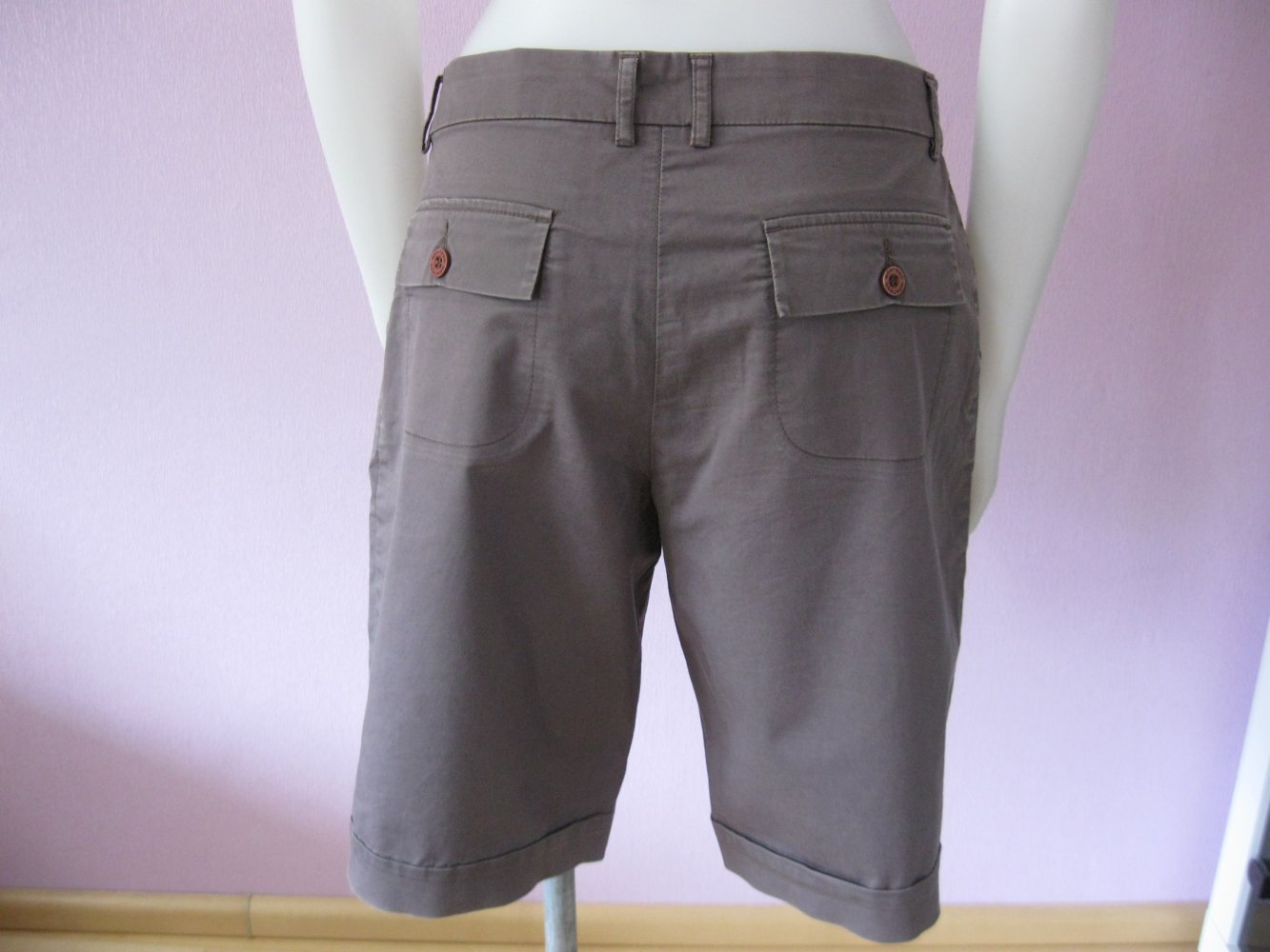 Shorts # Montego # Braun # Baumwolle # 38