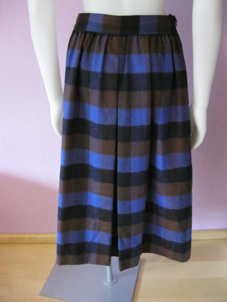 Tulpenrock # Vintage # Alexander # 100% Schurwolle # kariert # 38