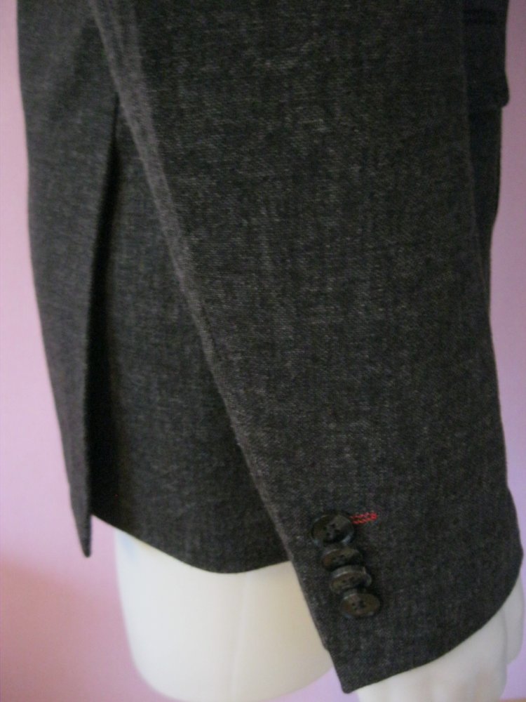 NEU # Blazer # Herren # Jack and Jones # Dunkelgrau meliert # Slim # 46