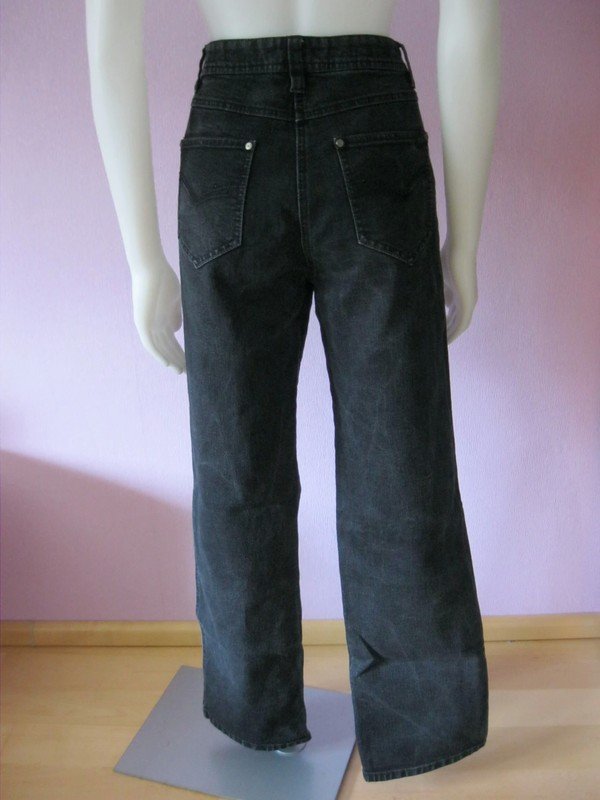 Cecil Jeans Style Toronto Schwarz gerade geschnitten Baumwolle 32 inch