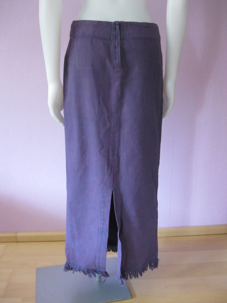 Maxi-Rock # Flaxxxs # Violett # Disgner-Rock # Baumwolle # S