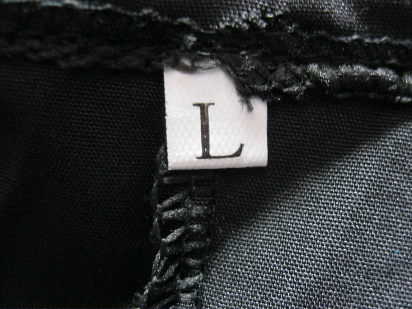 NEU Bluse langärmlig schulterfrei Volants Baumwolle Schwarz L