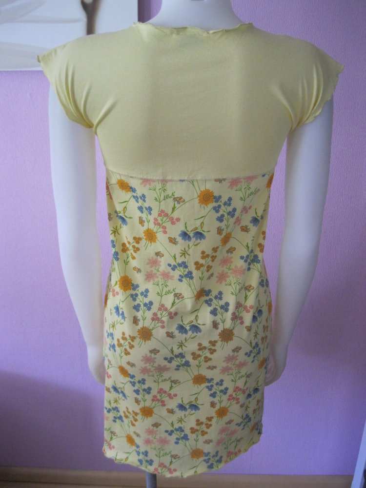 Sommerkleid # Campus # gelb # gemustert # Gr. S