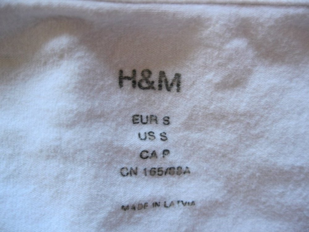 Spaghetti-Top # H&M # Weiß # S