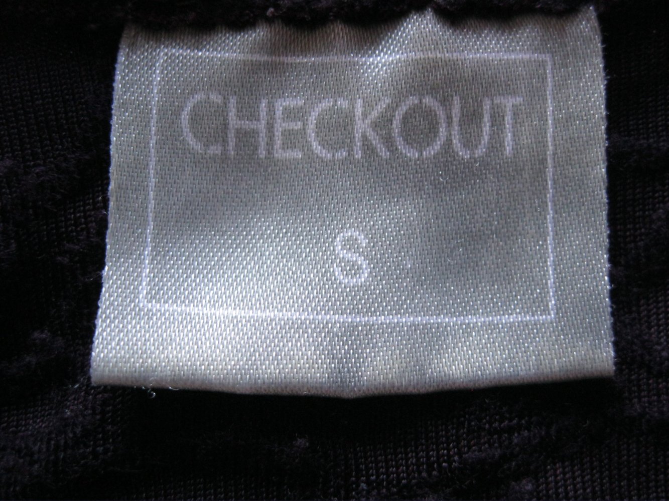 Checkout Langarm-Shirt Burgunderrot Viskose S