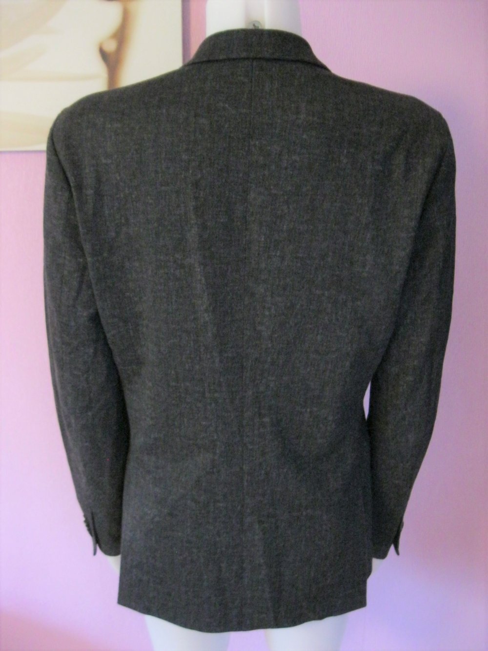 NEU # Blazer # Herren # Jack and Jones # Dunkelgrau meliert # Slim # 46