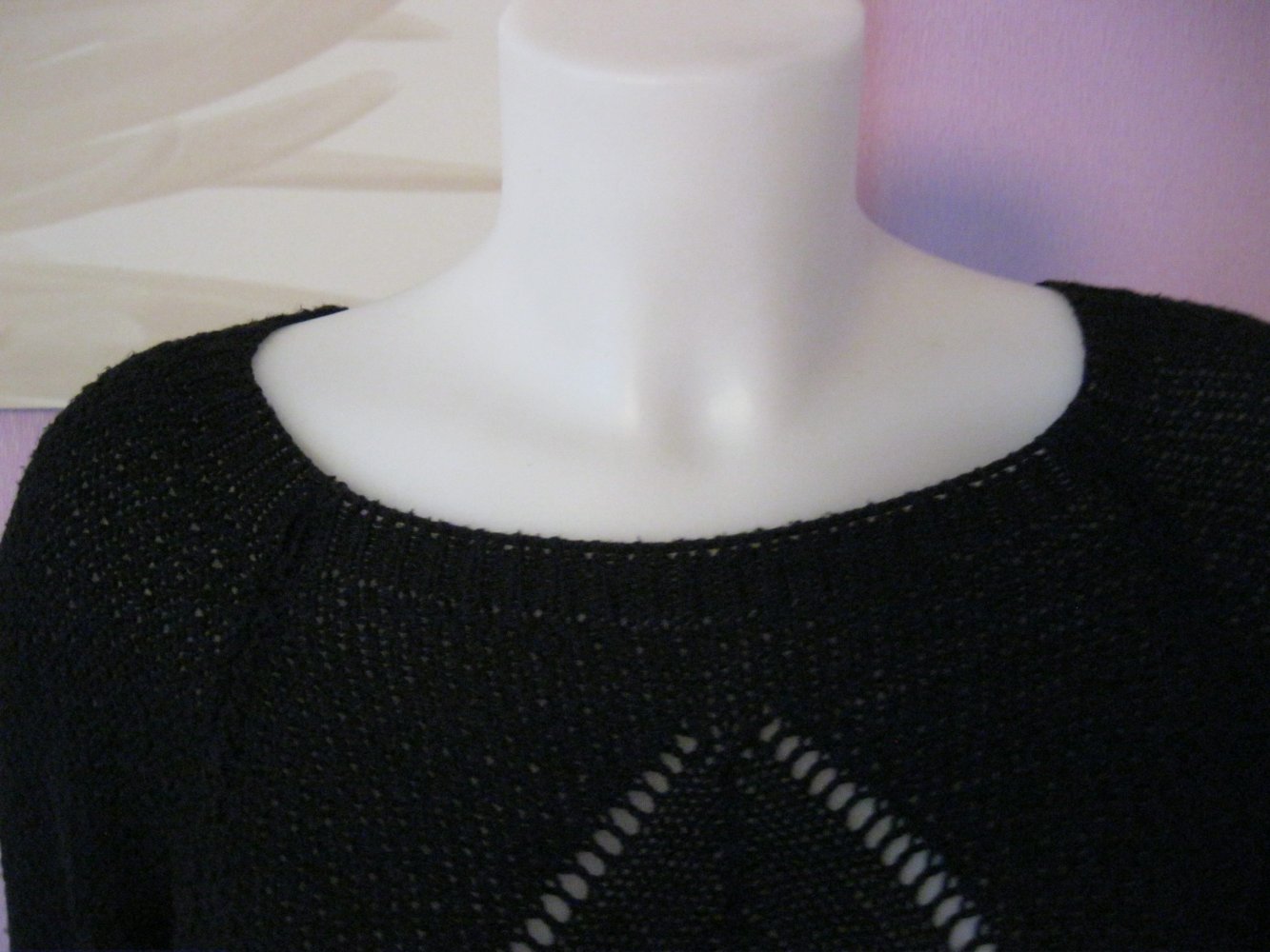 Strickpullover # Made in Italy # Schwarz # M