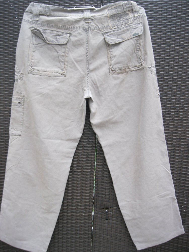 HIS # Herren Jeans # Cargo-Pant # Khaki # 38x36