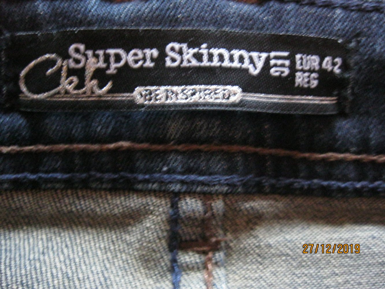 Skinny Jeans # Super Skinny # Cleh # Ripped Jeans # 42