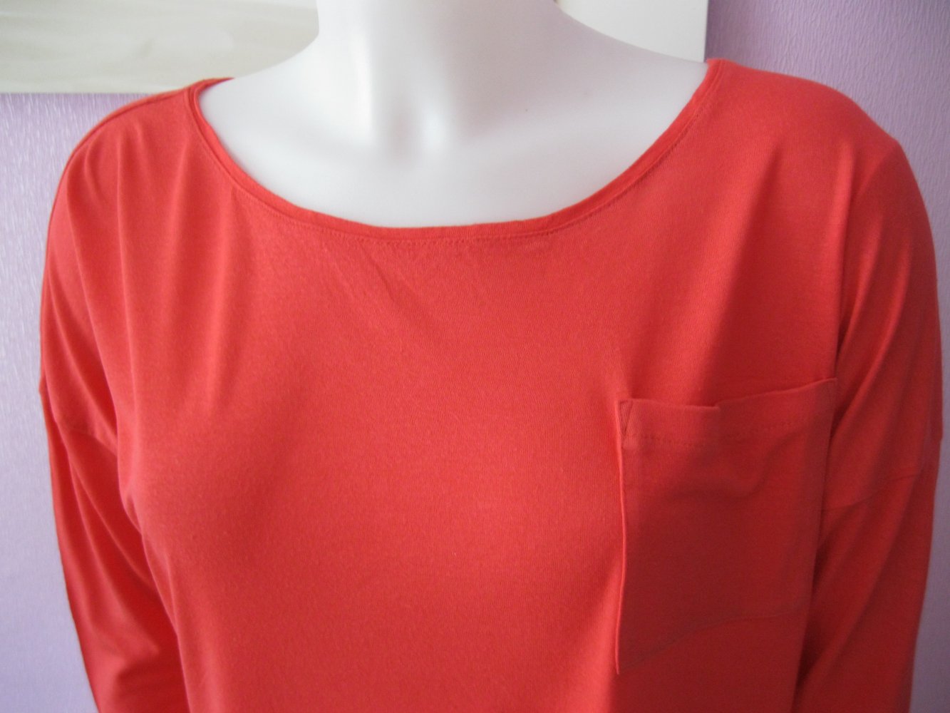 Shirt # 3/4-Arm # Divided # Rot # 42