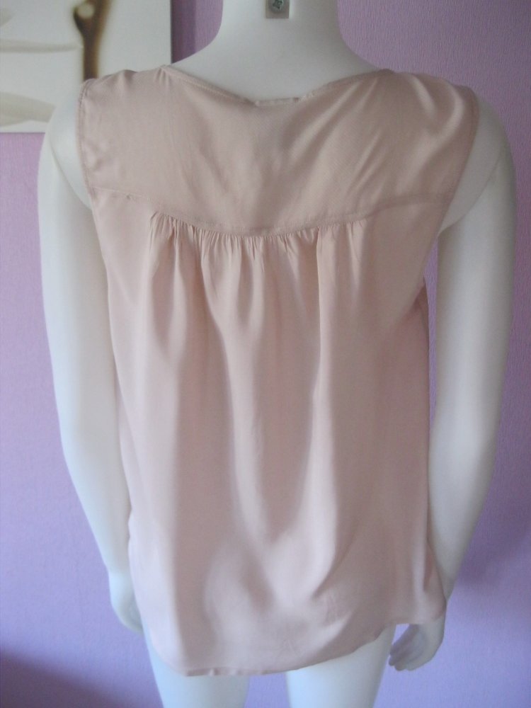 Bluse/Top# neuwertig # 100% Viskose # Vero Moda # Nude-Farbe # M