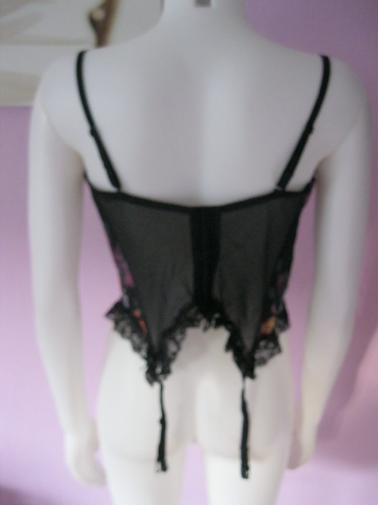 Corsage # Escora # Blumen-Print # Spitze # 85 C