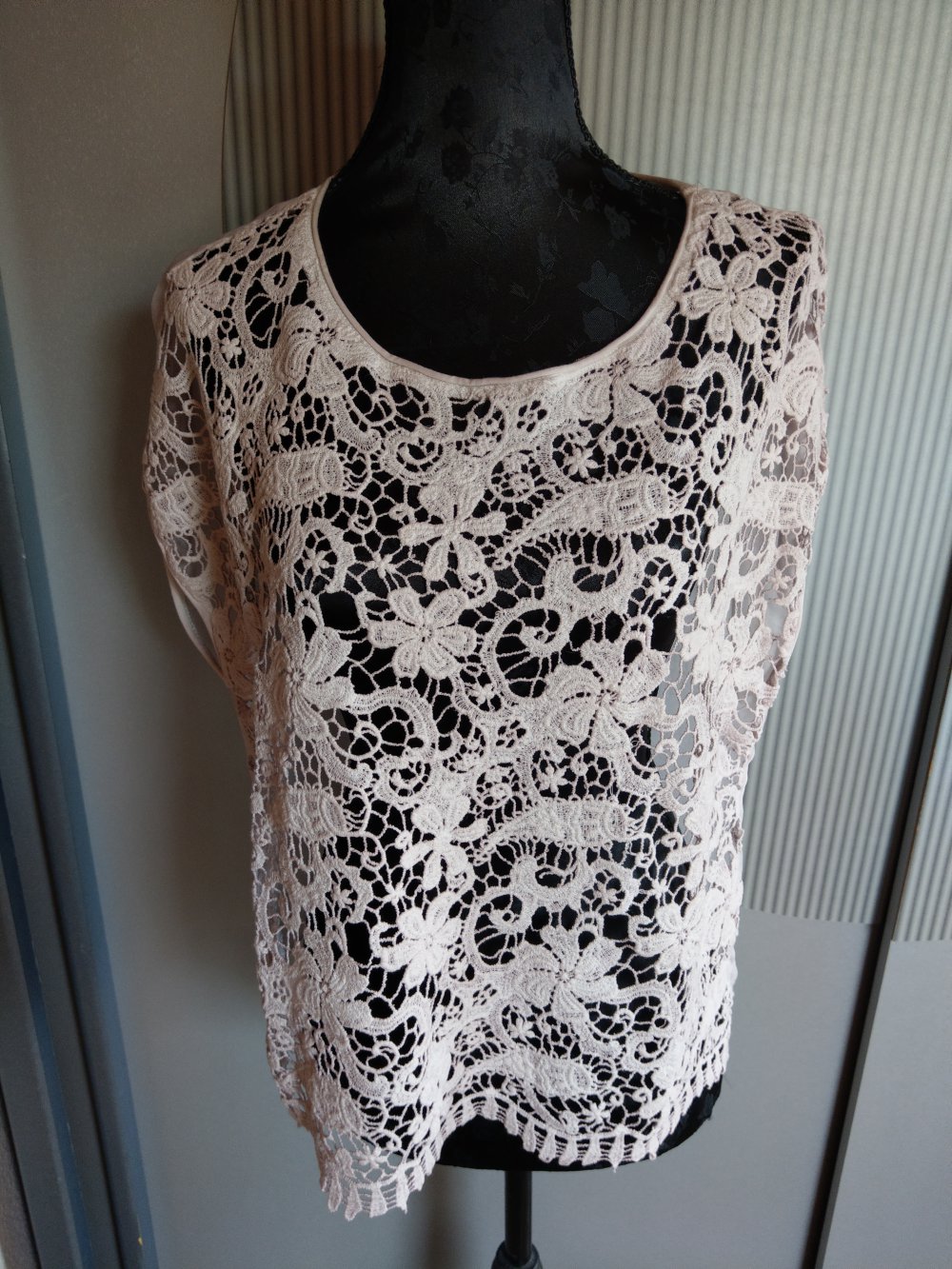 T-Shirt Shirt Spitze Rose Tredy