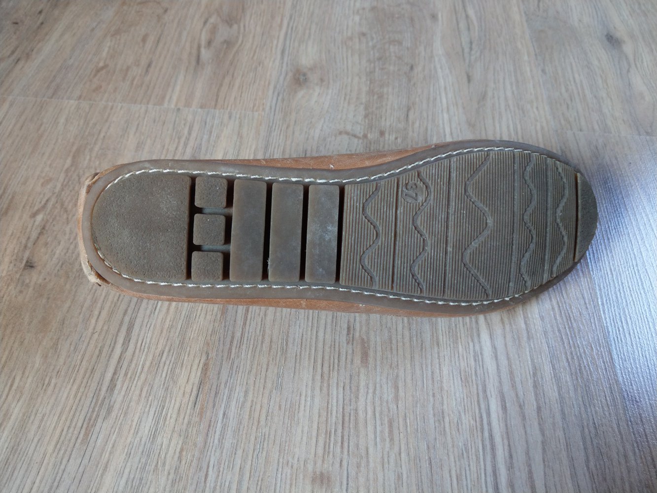 Ballerinas Schuhe hellbraun Leder Globetrotter 