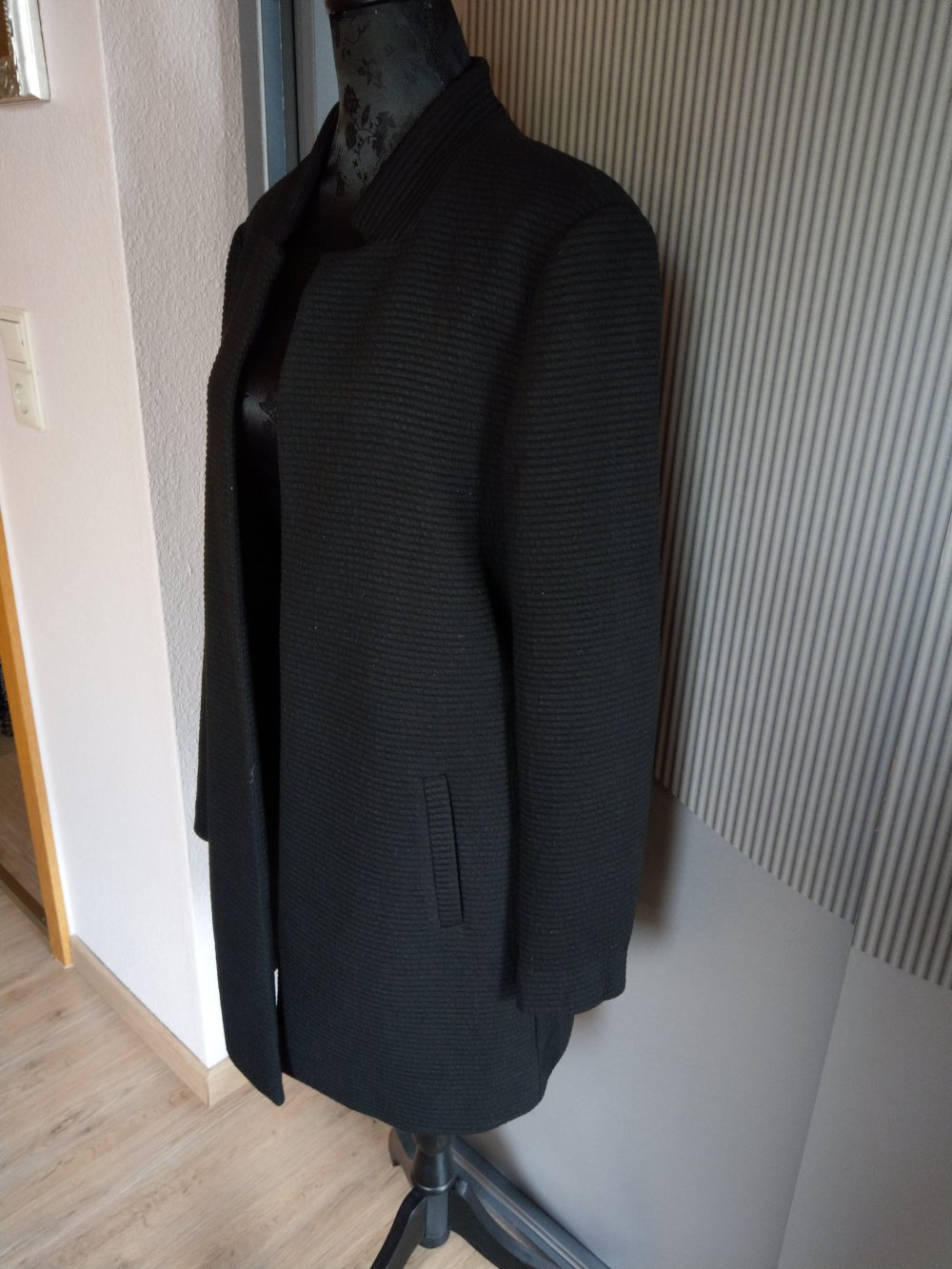Mantel Jacke schwarz Only Neu 