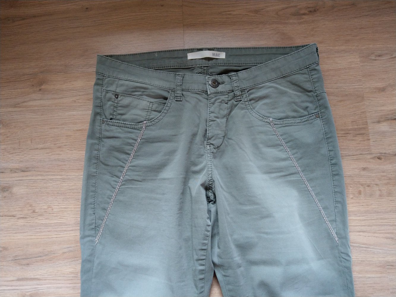 Hose Stoffhose Khaki MAC