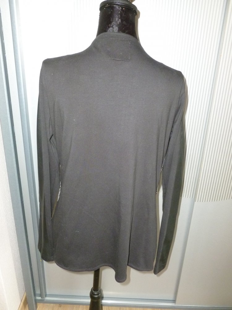 Strickjacke Cardigan schwarz Tredy Zukauf