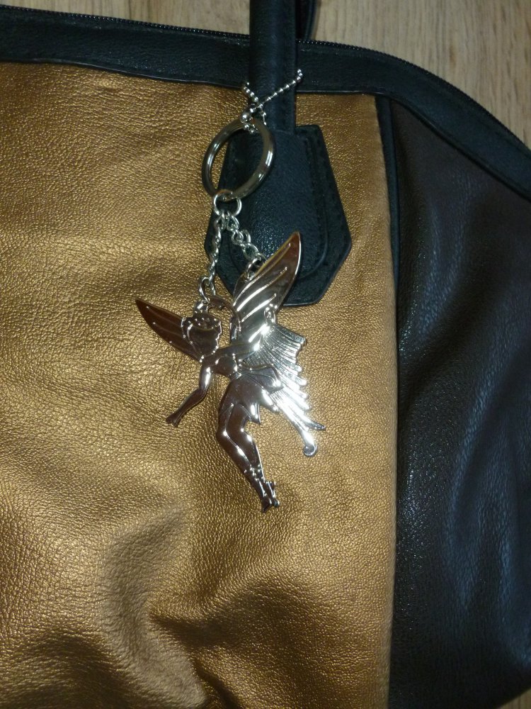 Handtasche Schultertasche schwarz gold braun liberty Neu