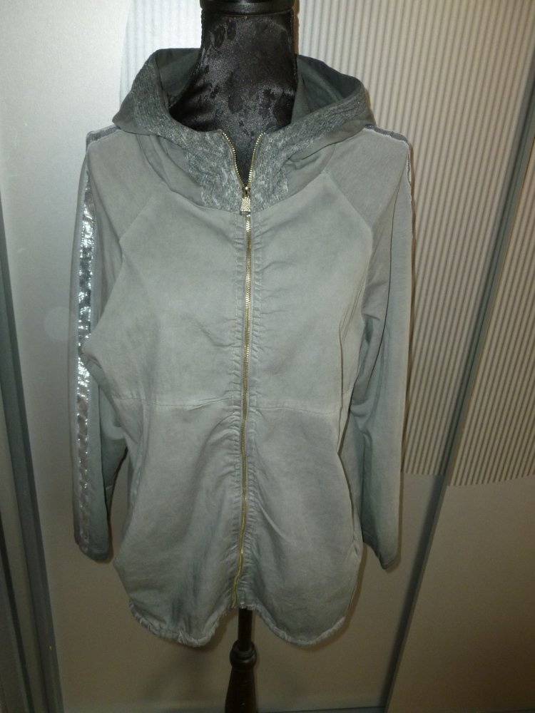 Jacke Blouson grau Neu