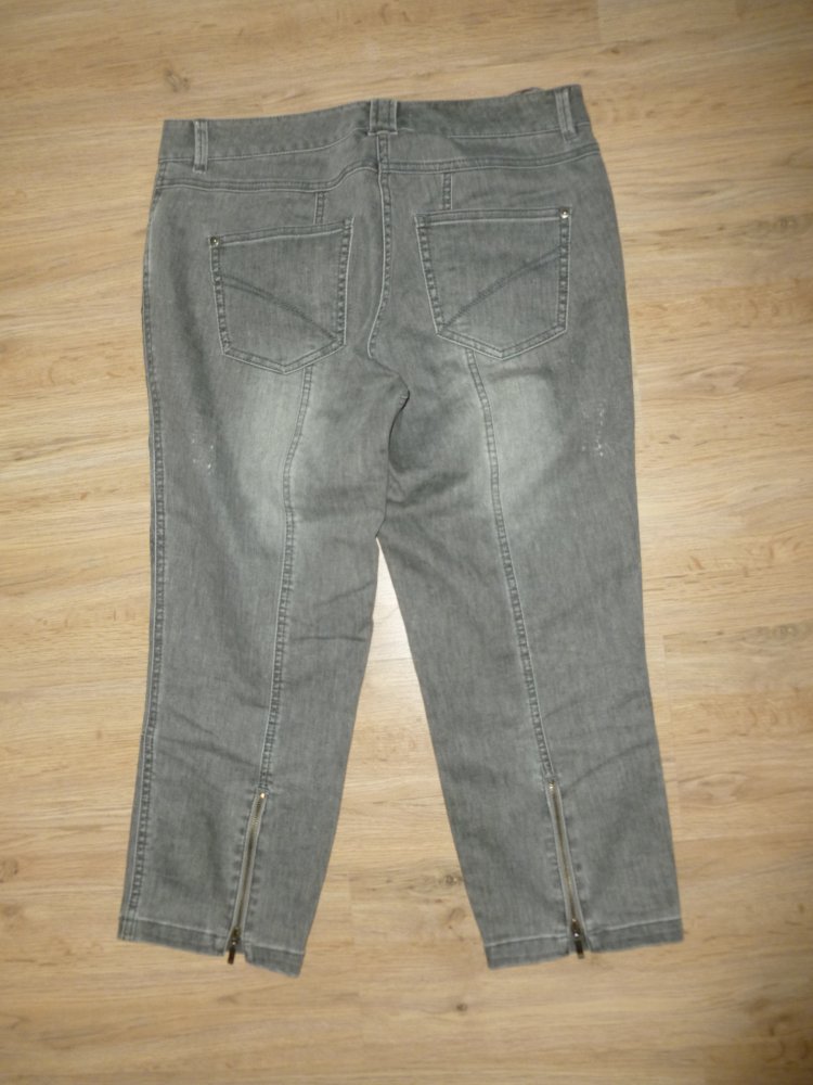 Caprihose Jeans grau Biba Crisca