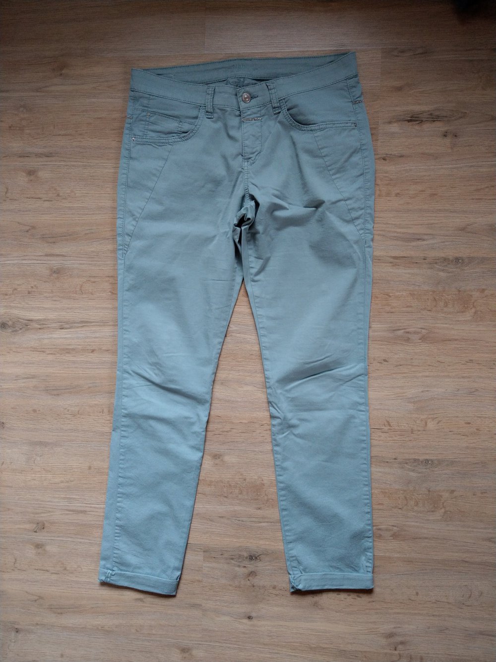 Hose Stoffhose grün MAC