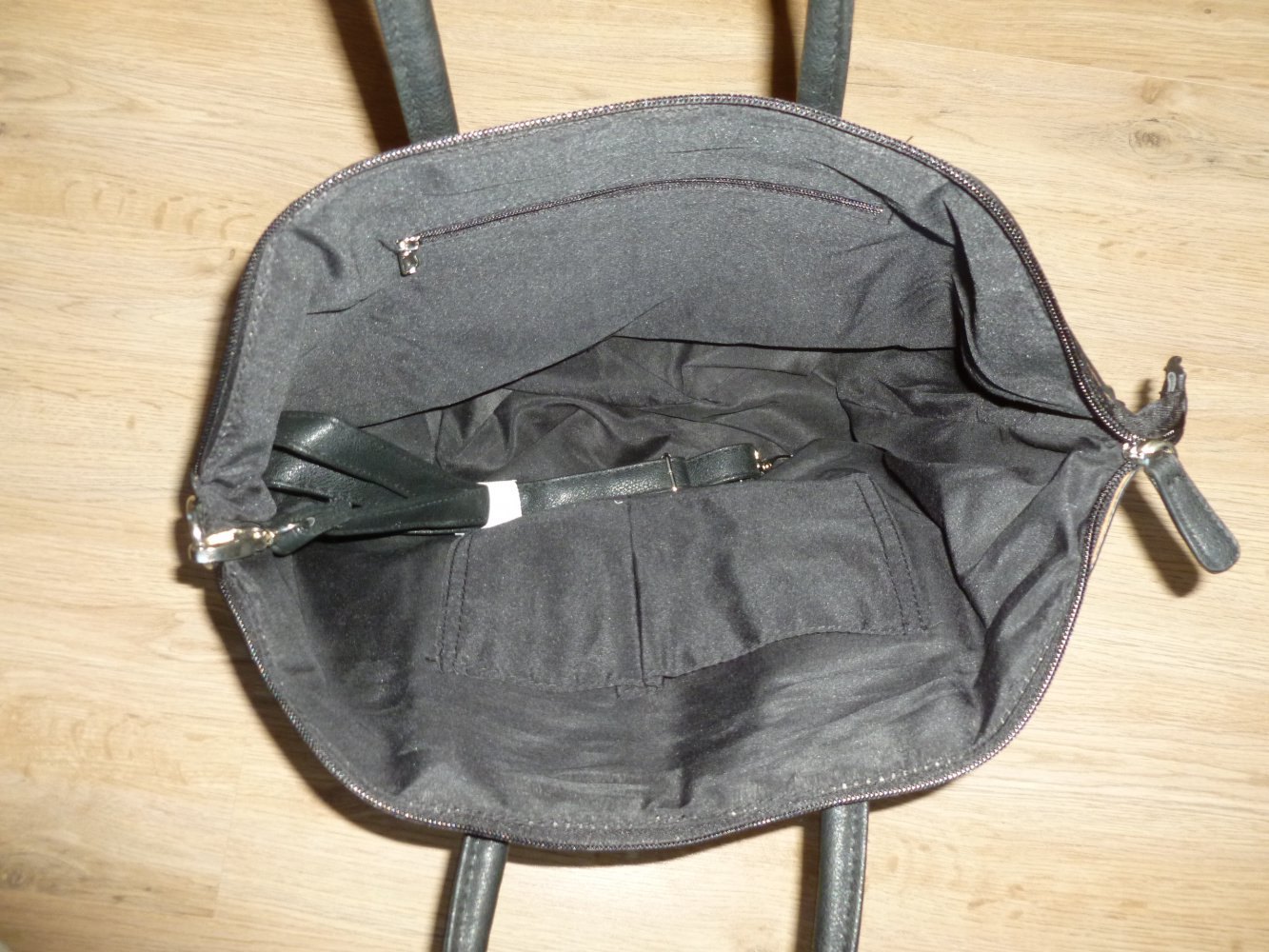 Handtasche Schultertasche schwarz gold braun liberty Neu