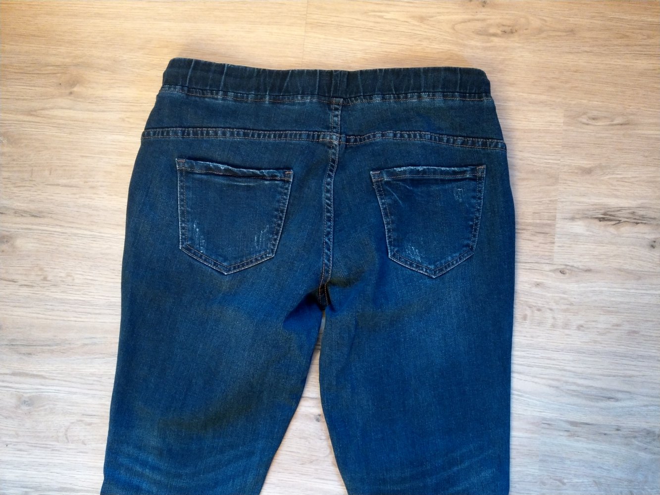 Jeans Hose blau Never Regret 