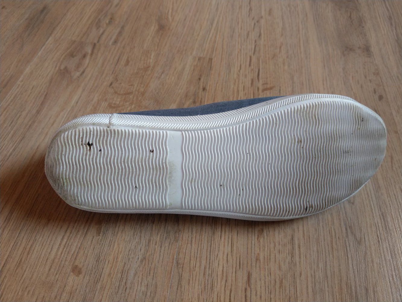 Ballerinas Stoffschuhe blau weiß Tamaris