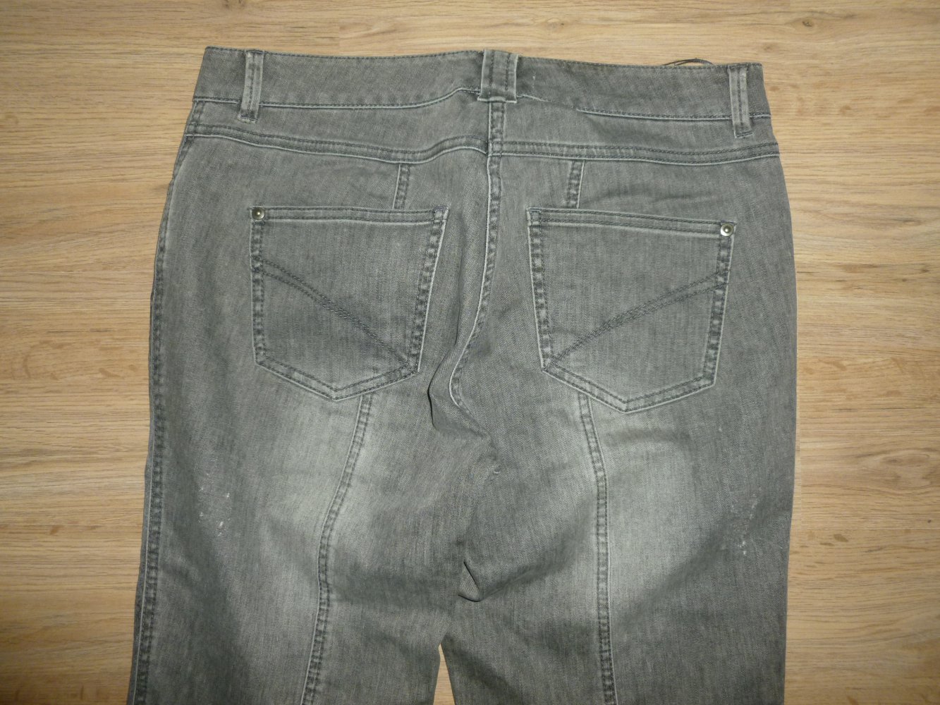 Caprihose Jeans grau Biba Crisca