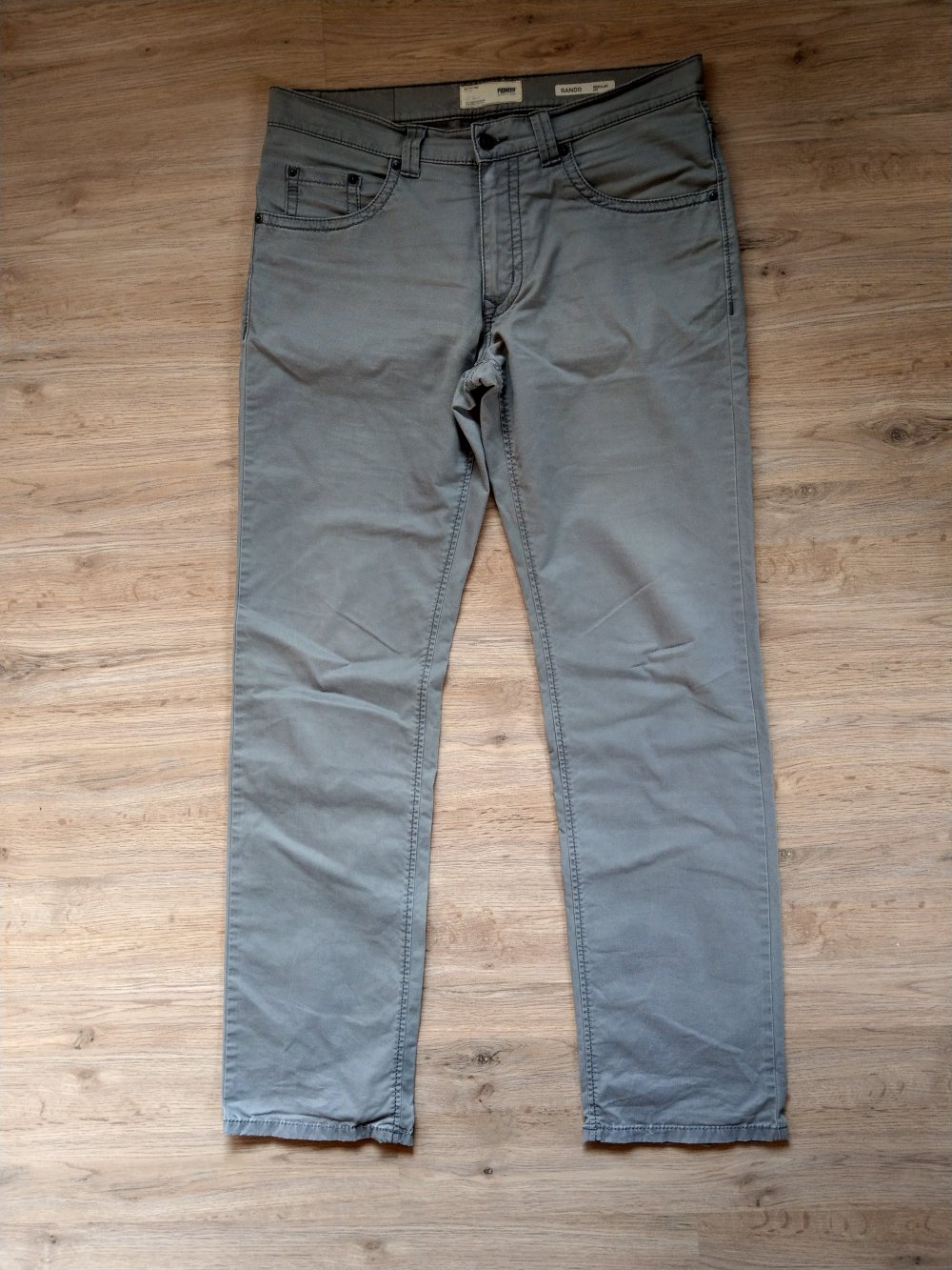 Hose Stoffhose Khaki Pioneer Rando W34 L34