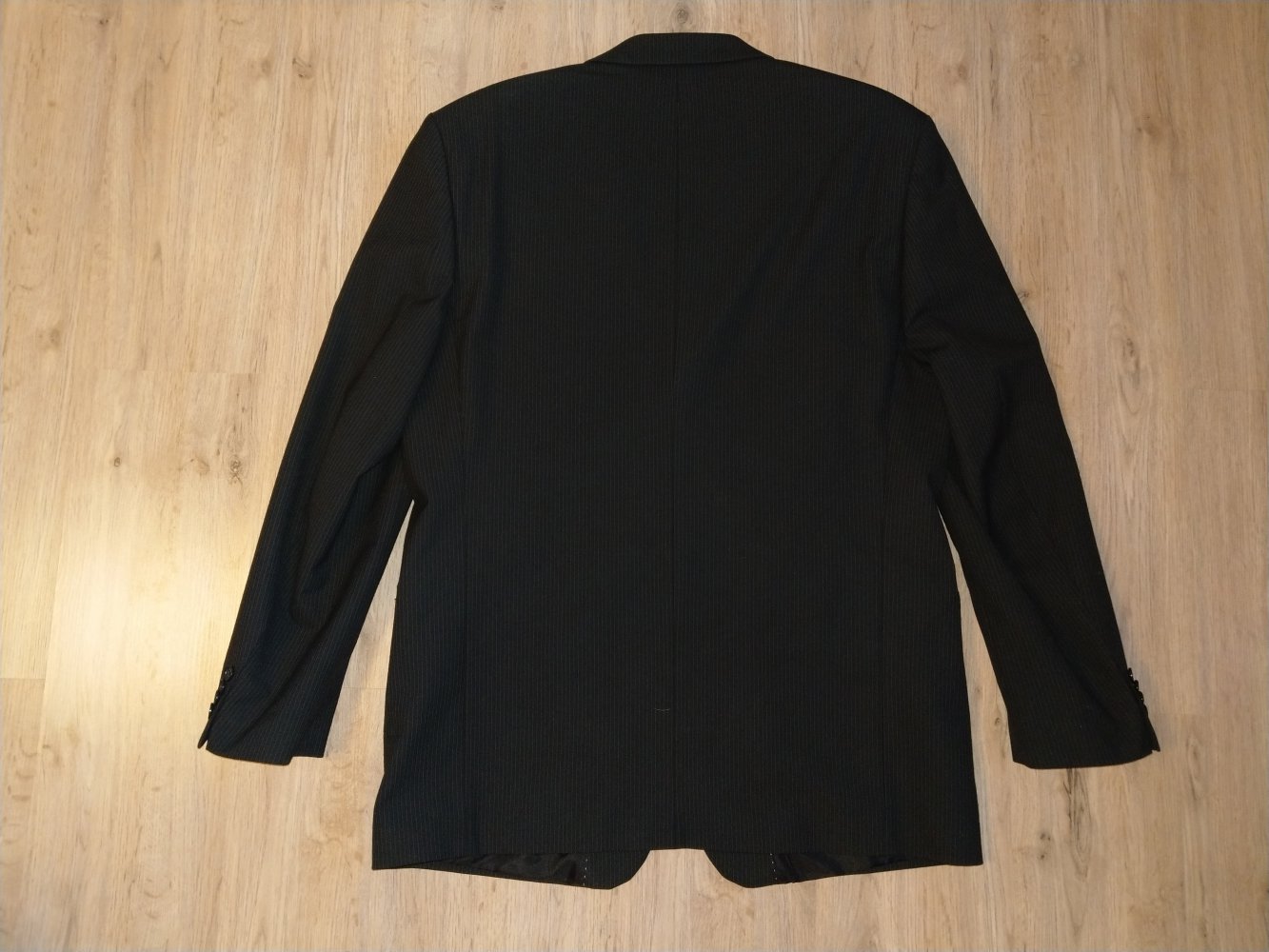 Sakko Anzugjacke Jacke schwarz Nadelstreifen engbers 