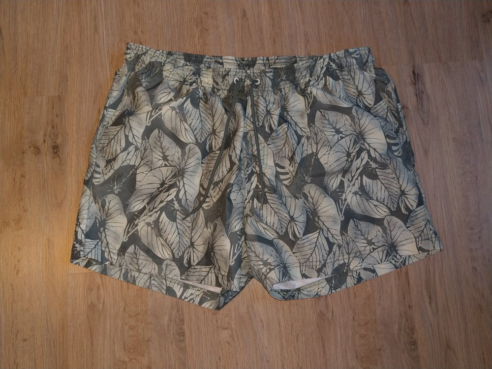 Badehose khaki beige C&A