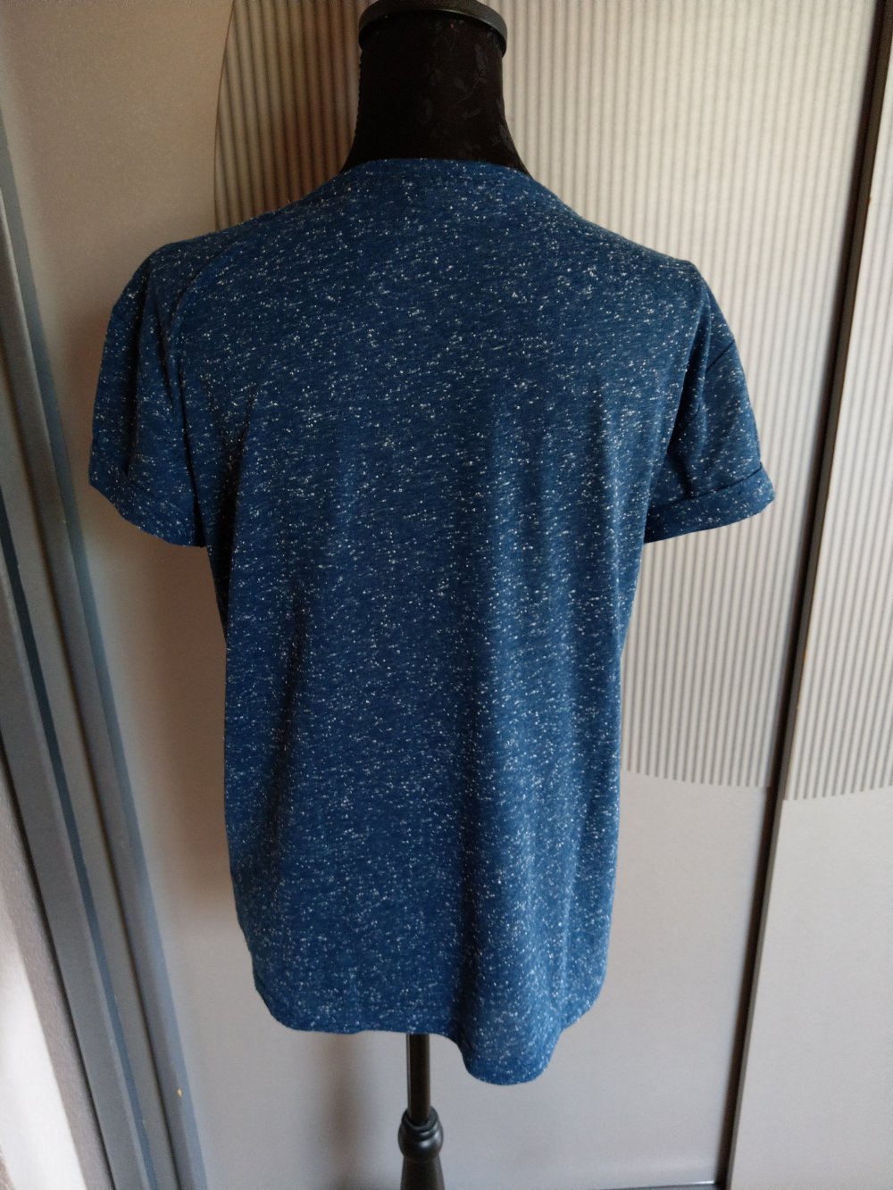 T-Shirt blau edc