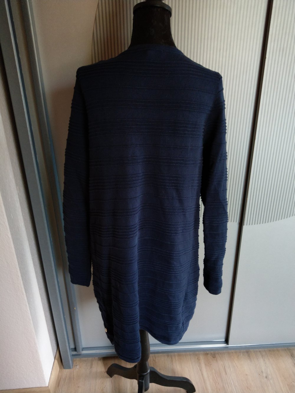 Jacke Strickjacke blau Tom Tailor 