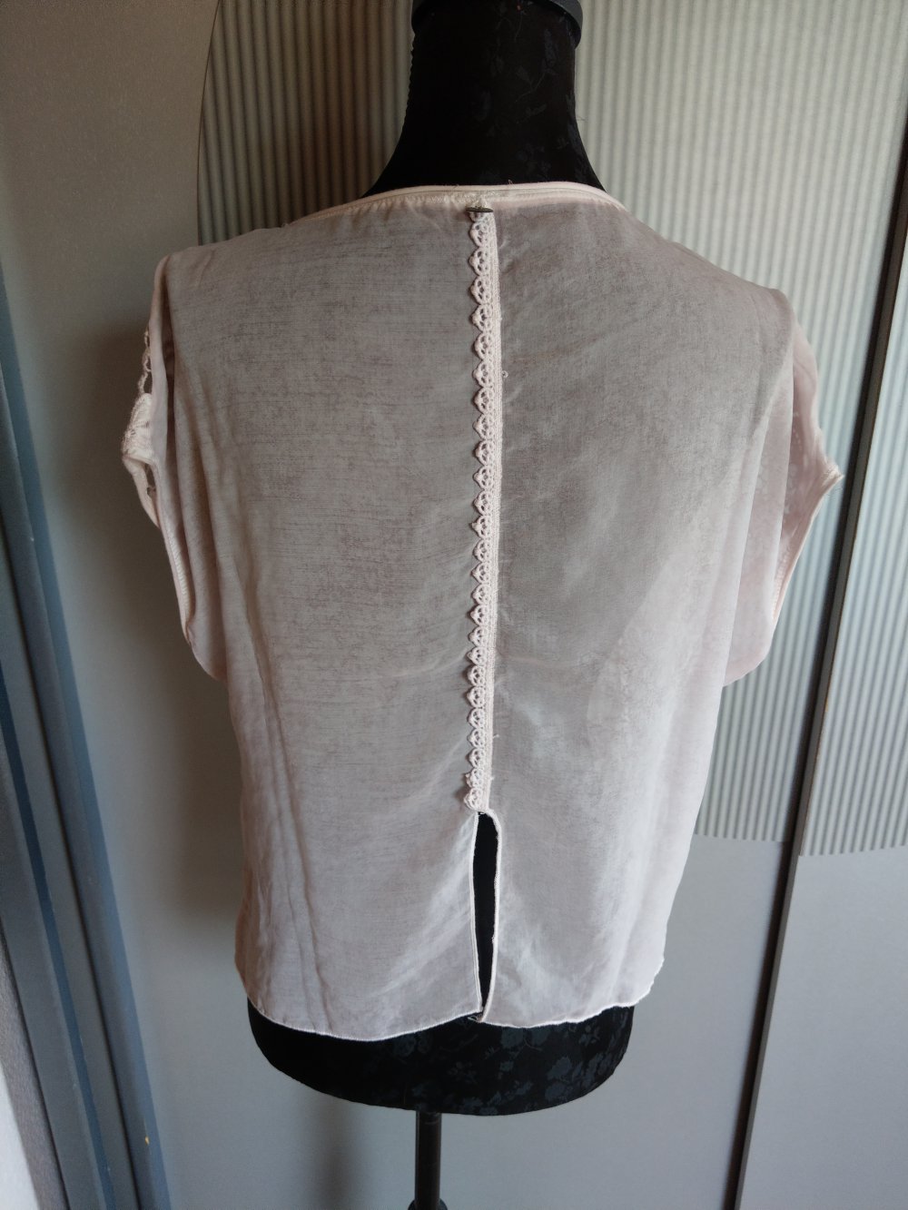 T-Shirt Shirt Spitze Rose Tredy