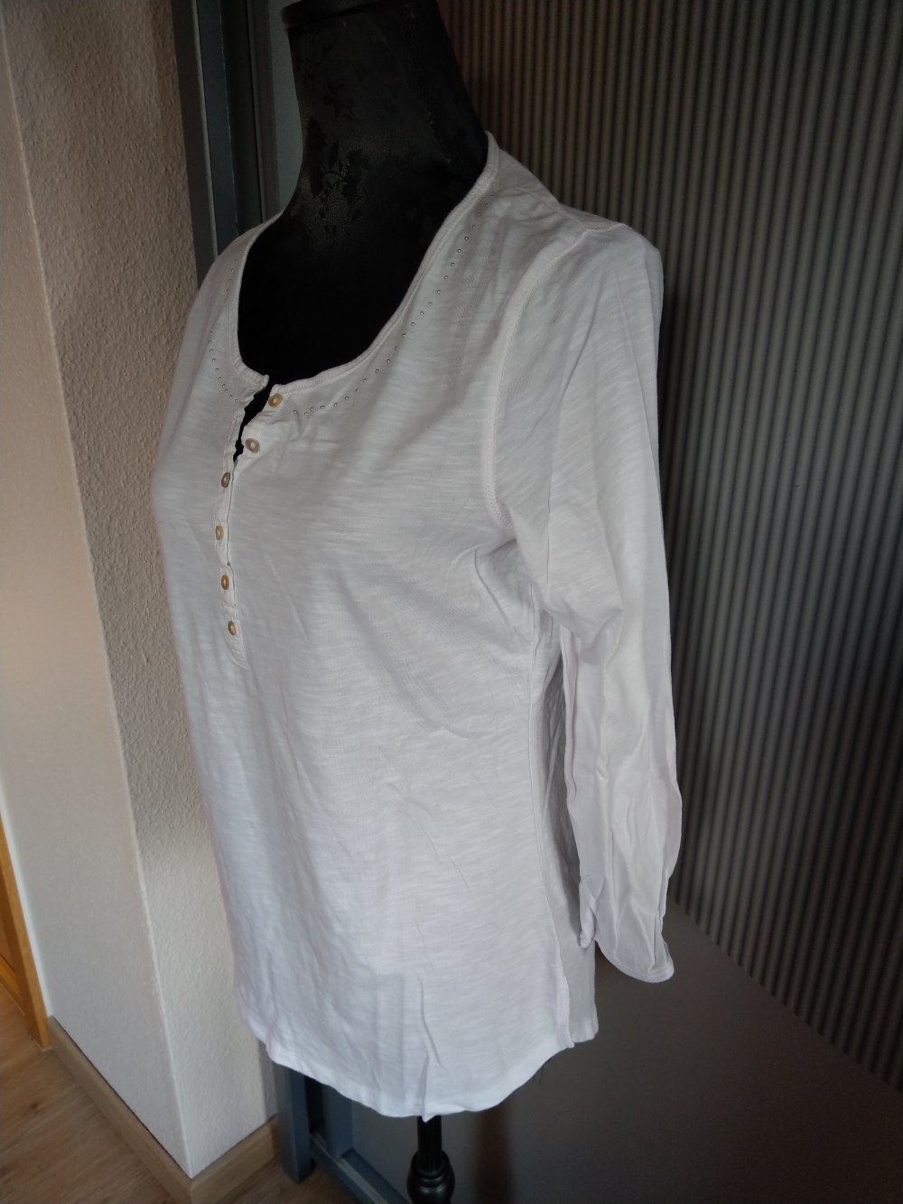 Shirt weiß Promod Stern 