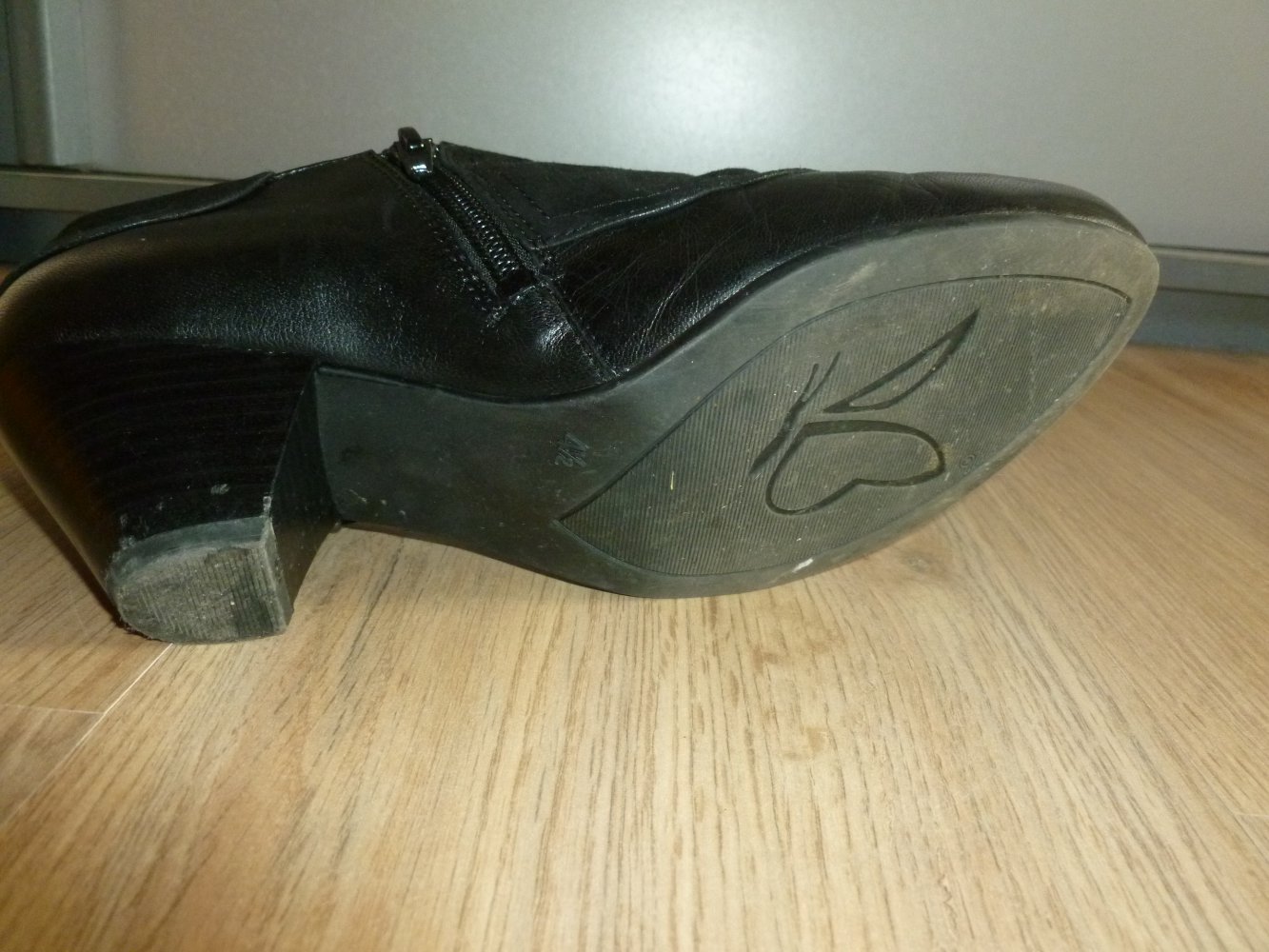 Pumps Schuhe schwarz Leder Caprice