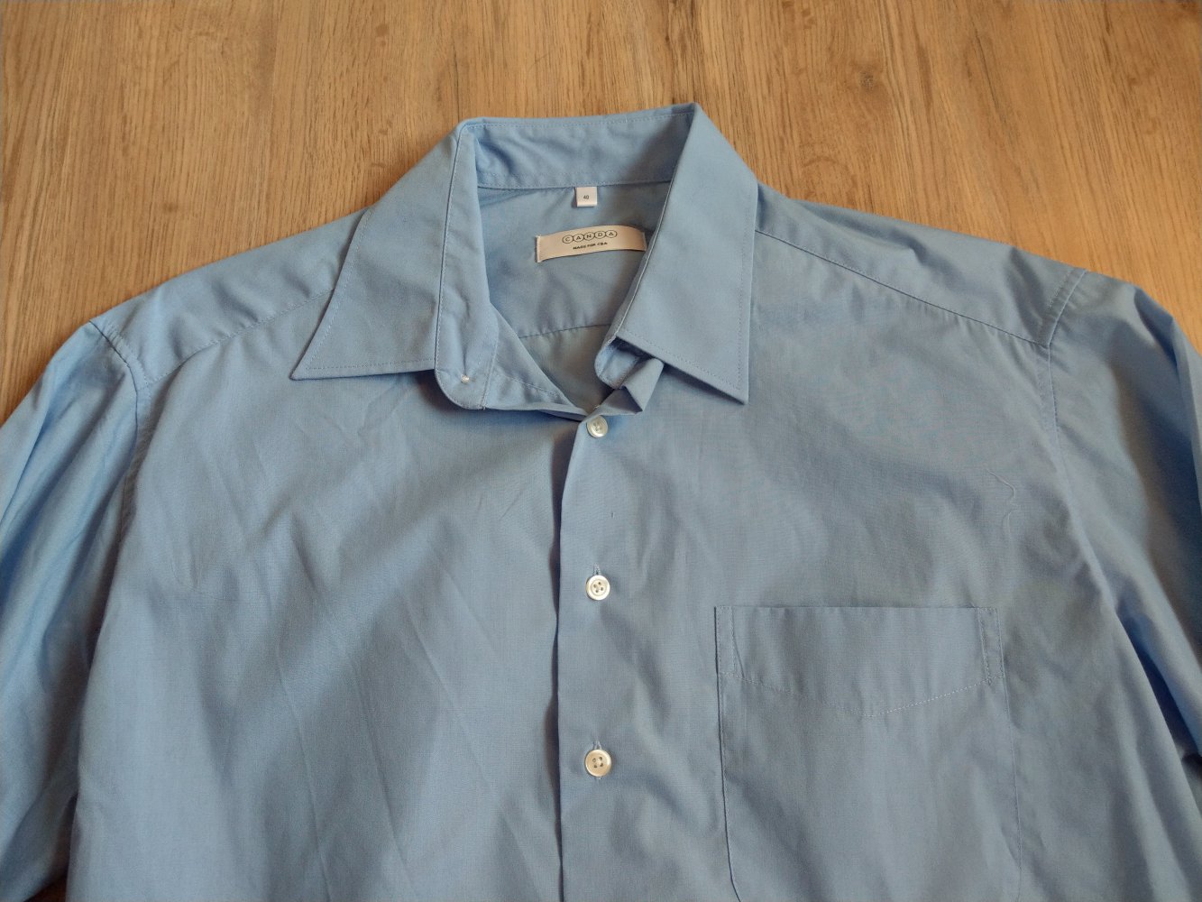 Hemd hellblau Canda 40