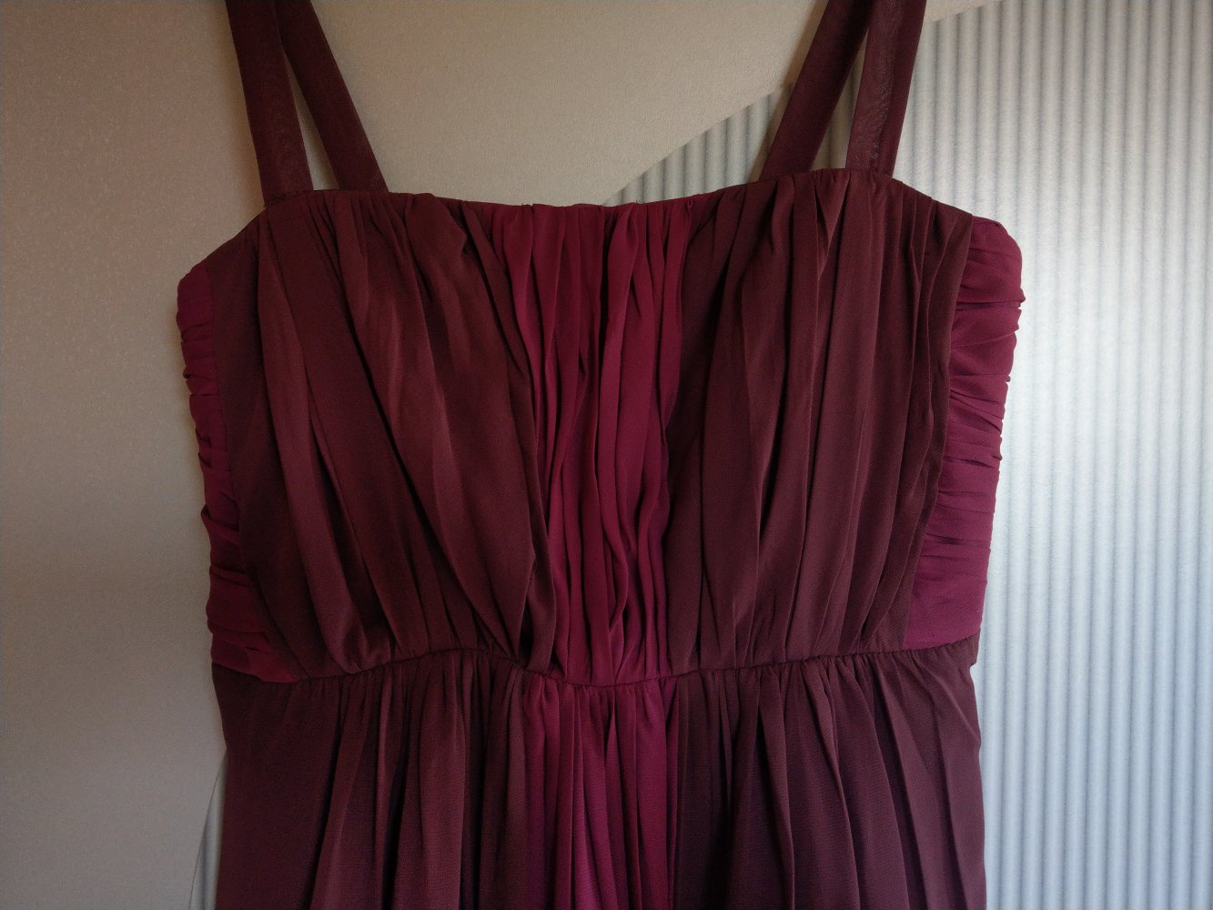 Abendkleid Kleid bordeaux bugunderrot lila