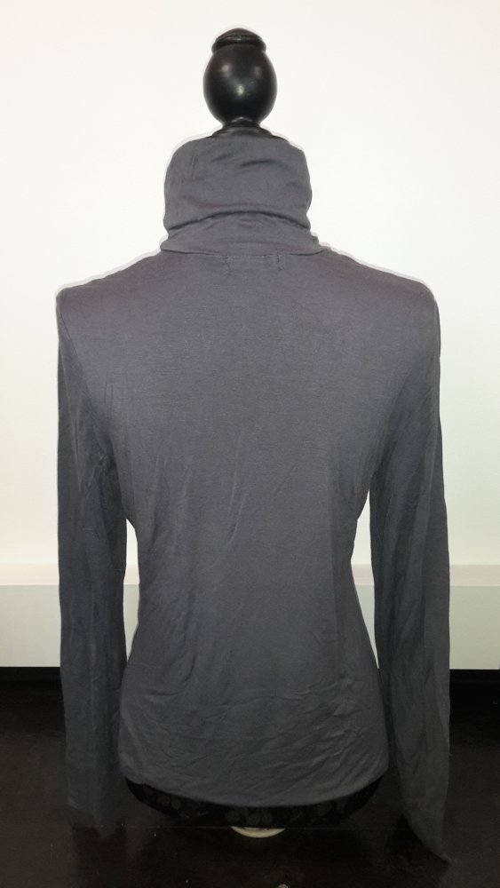 Pullover mit Rollkragen, Rollkragenpullover, Oberteil, Sinéquanone grau, gebraucht
